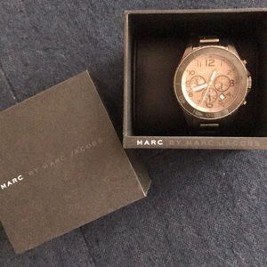 Marc by Marc Jacobs Gunmetal Watch